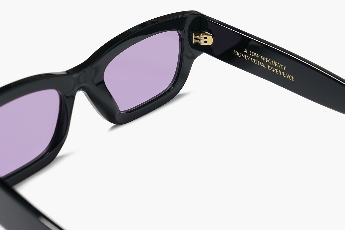 Radio Eyewear The Blues Sunglasses - Black Polished / Purple