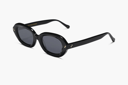 Radio Eyewear The Fuzz Sunglasses Black Polished