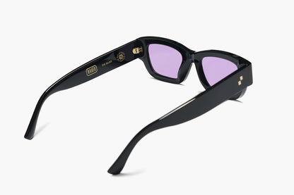 Radio Eyewear The Blues Sunglasses - Black Polished / Purple