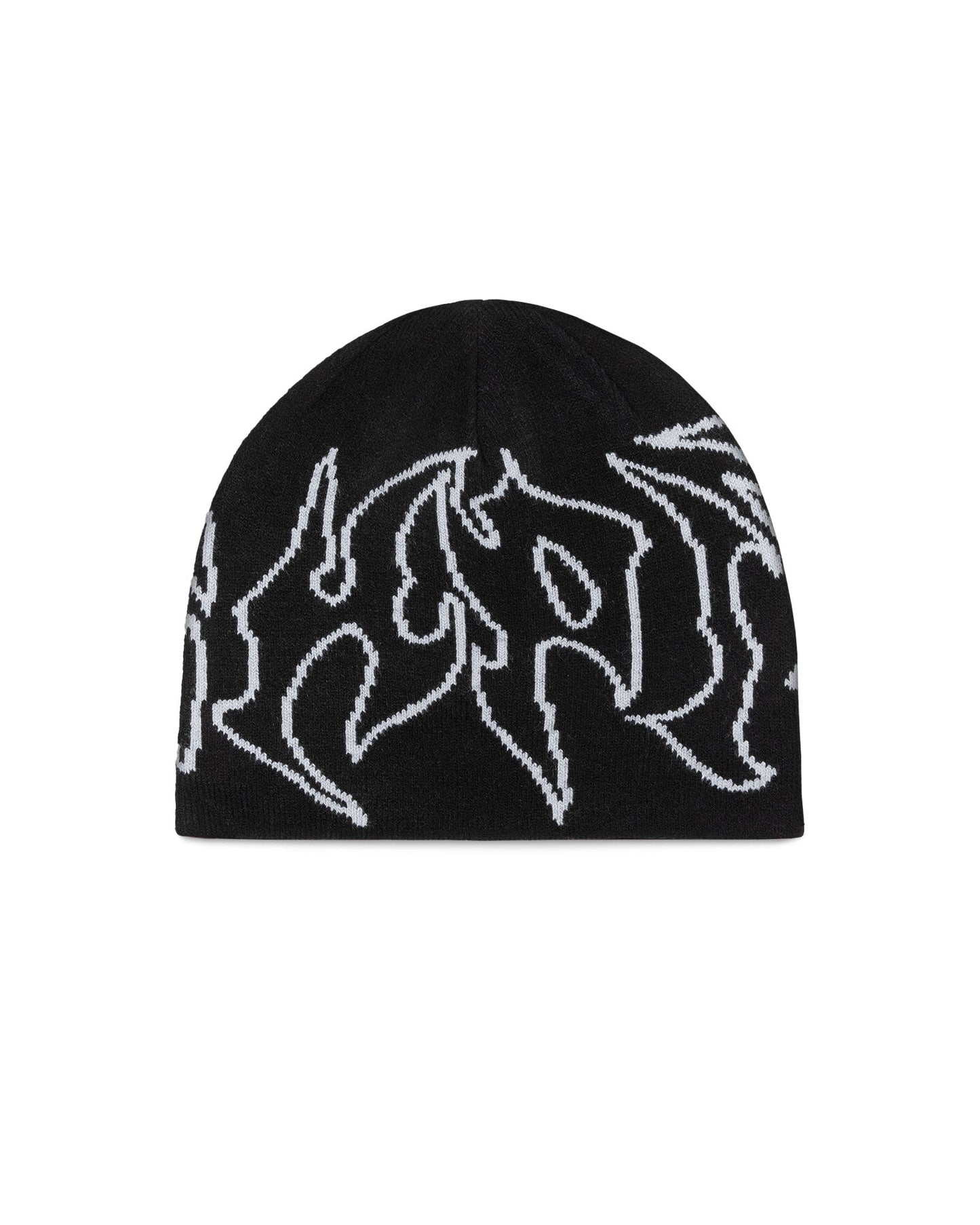 ICHPIG Razor Reversible Skull Beanie - Black / Grey
