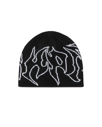 ICHPIG Razor Reversible Skull Beanie - Black / Grey