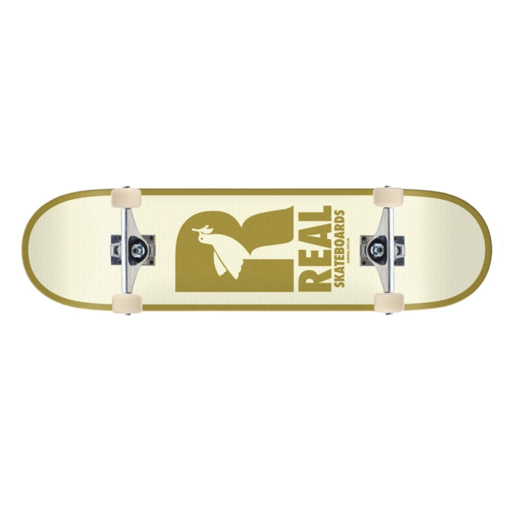 Real Complete Skateboard Doves Redux 8.38" Cream