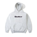 Butter Goods Ripstop Logo Applique Pullover Hoodie Ash