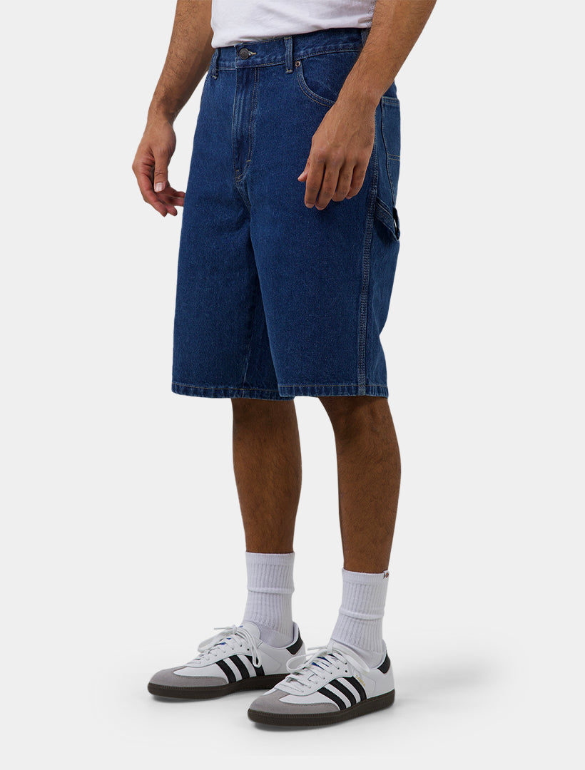 Dickies SDX200 Relaxed Fit Carpenter Shorts Stone Washed Indigo