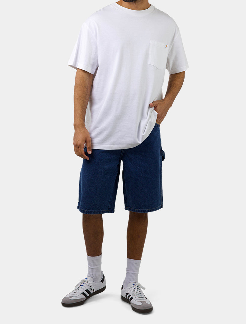 Dickies SDX200 Relaxed Fit Carpenter Shorts Stone Washed Indigo