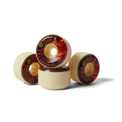 huf x Spitfire 54mm Conical Skate Wheels