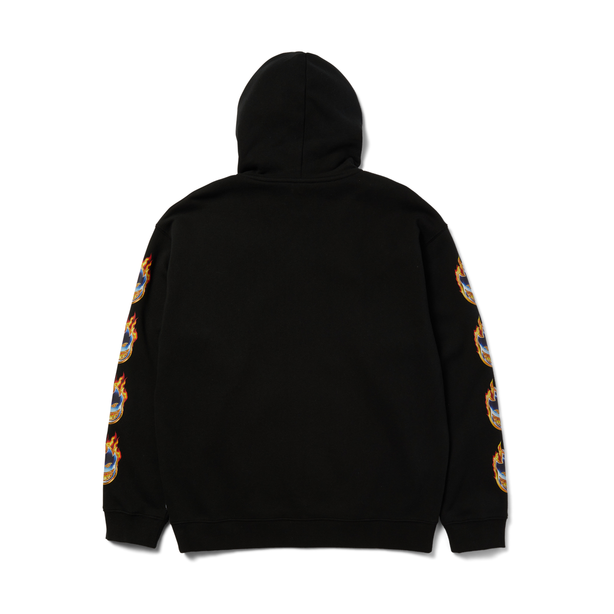huf x Spitfire Chrome Head Full-Zip Hoodie - Black