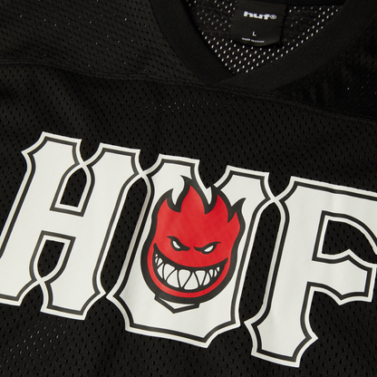 huf x Spitfire End Zone Jersey - Black