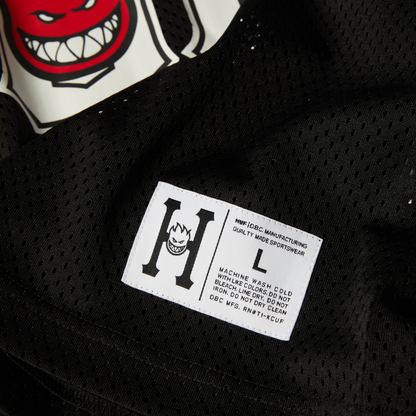 huf x Spitfire End Zone Jersey - Black