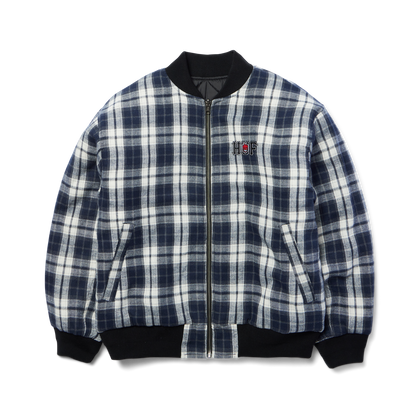 huf x Spitfire Reversible Plaid Jacket