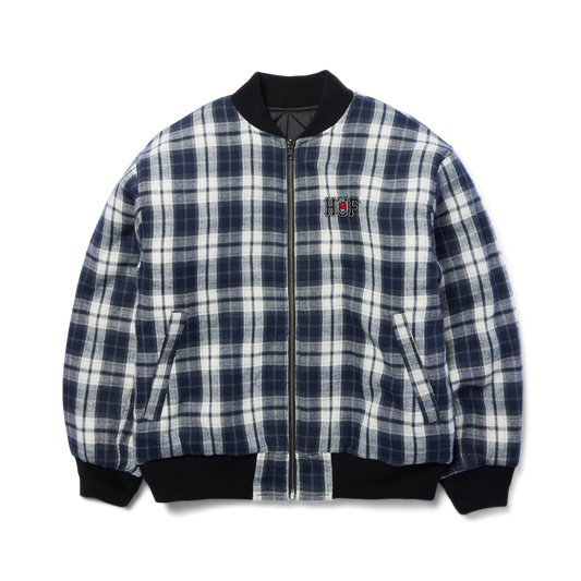 huf x Spitfire Reversible Plaid Jacket