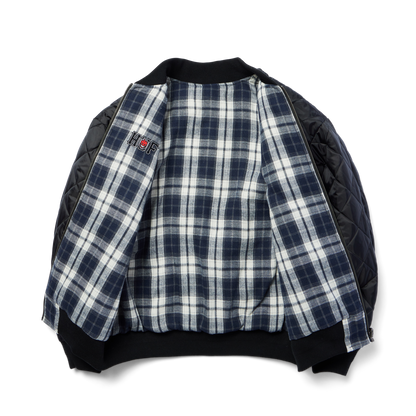 huf x Spitfire Reversible Plaid Jacket