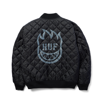huf x Spitfire Reversible Plaid Jacket