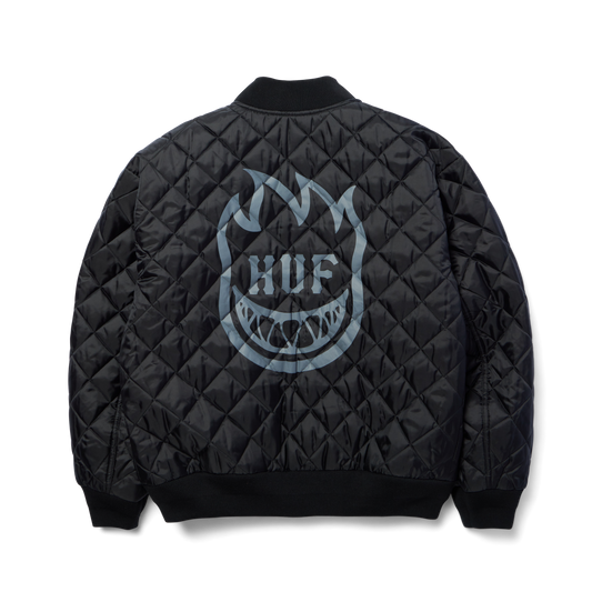 huf x Spitfire Reversible Plaid Jacket