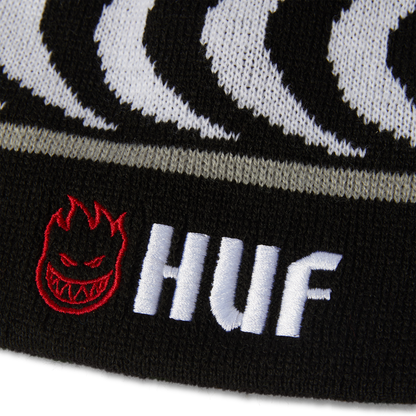 huf x Spitfire Skull Beanie