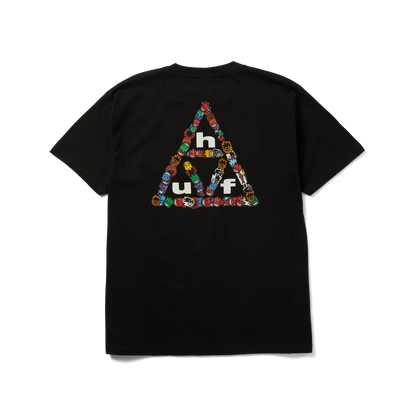 huf x Spitfire Sticker Triple Triangle T-Shirt