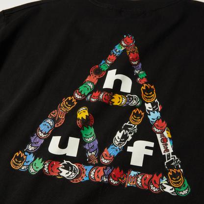 huf x Spitfire Sticker Triple Triangle T-Shirt