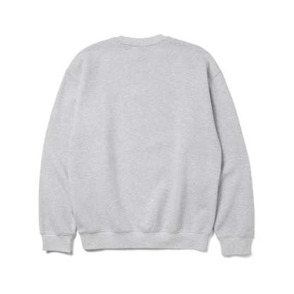 huf x Spitfire Union Crewneck Sweatshirt - Heather Grey