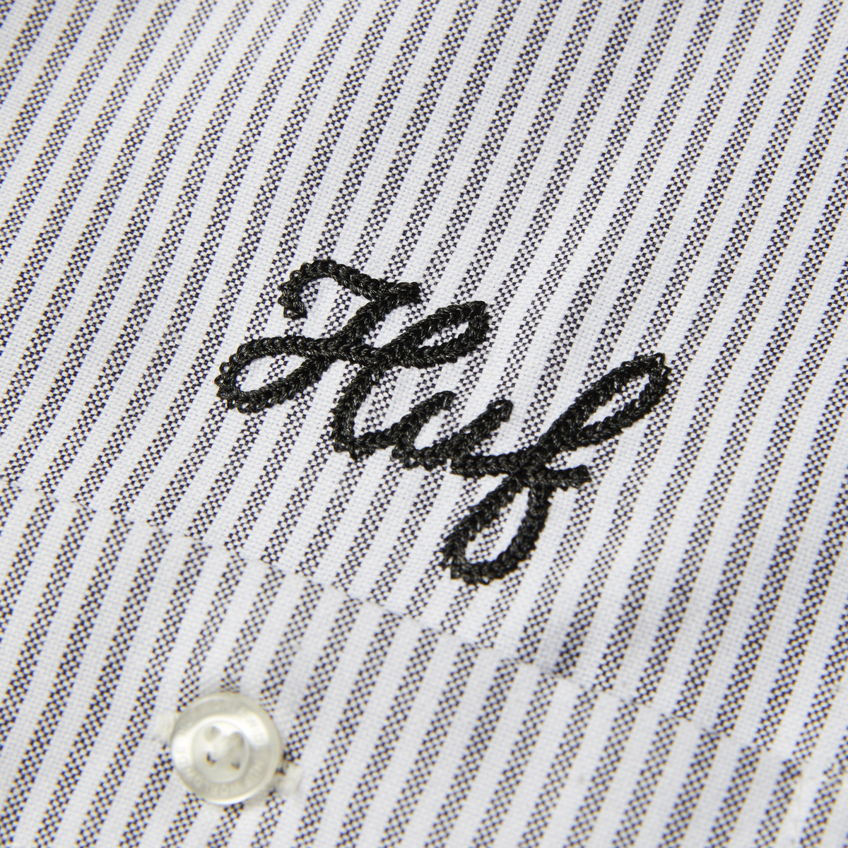 huf x Spitfire Union Work Shirt - Black/White