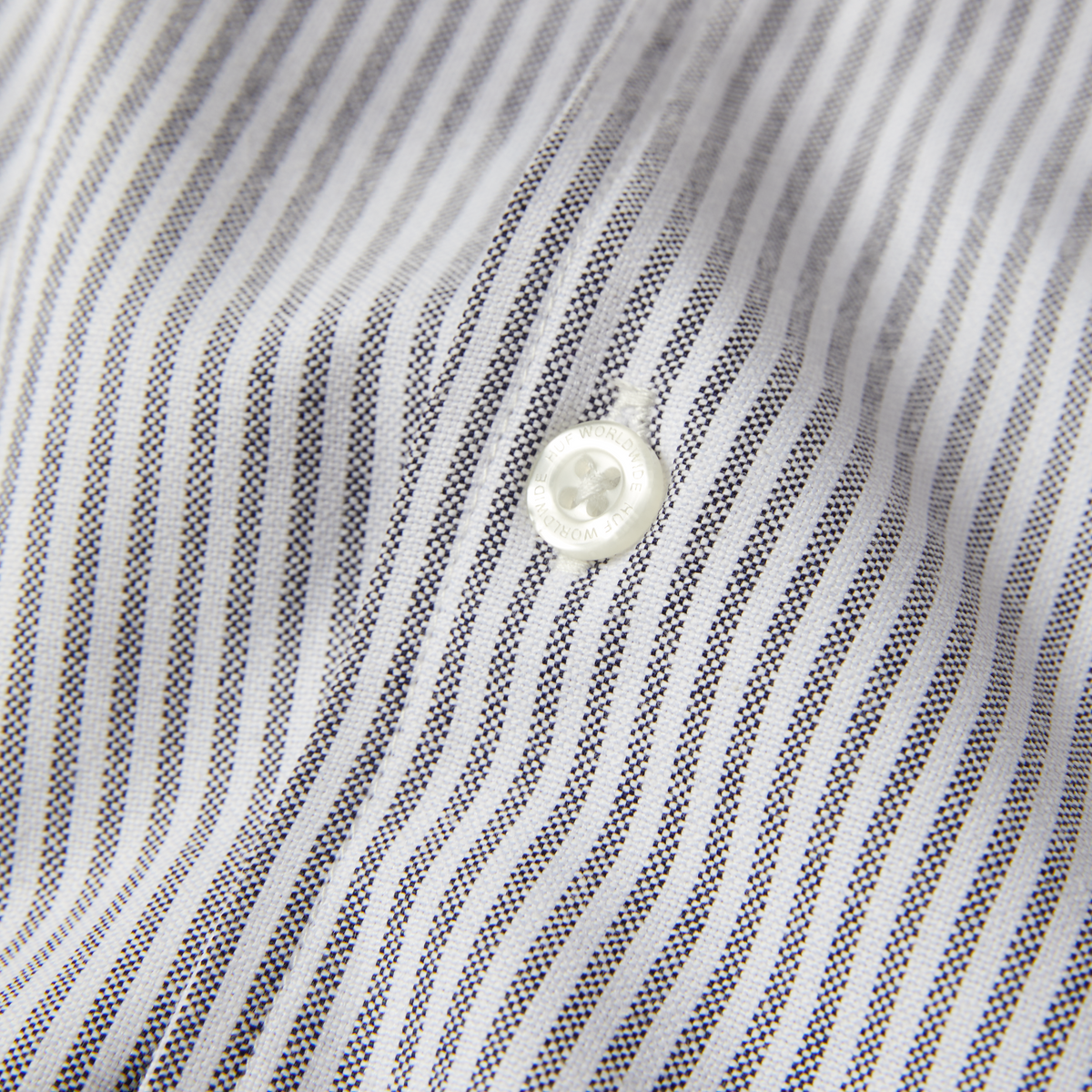 huf x Spitfire Union Work Shirt - Black/White