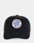 Santa Cruz Womens Ranger Mfg Black Adjustable Cotton Dad Cap Hat