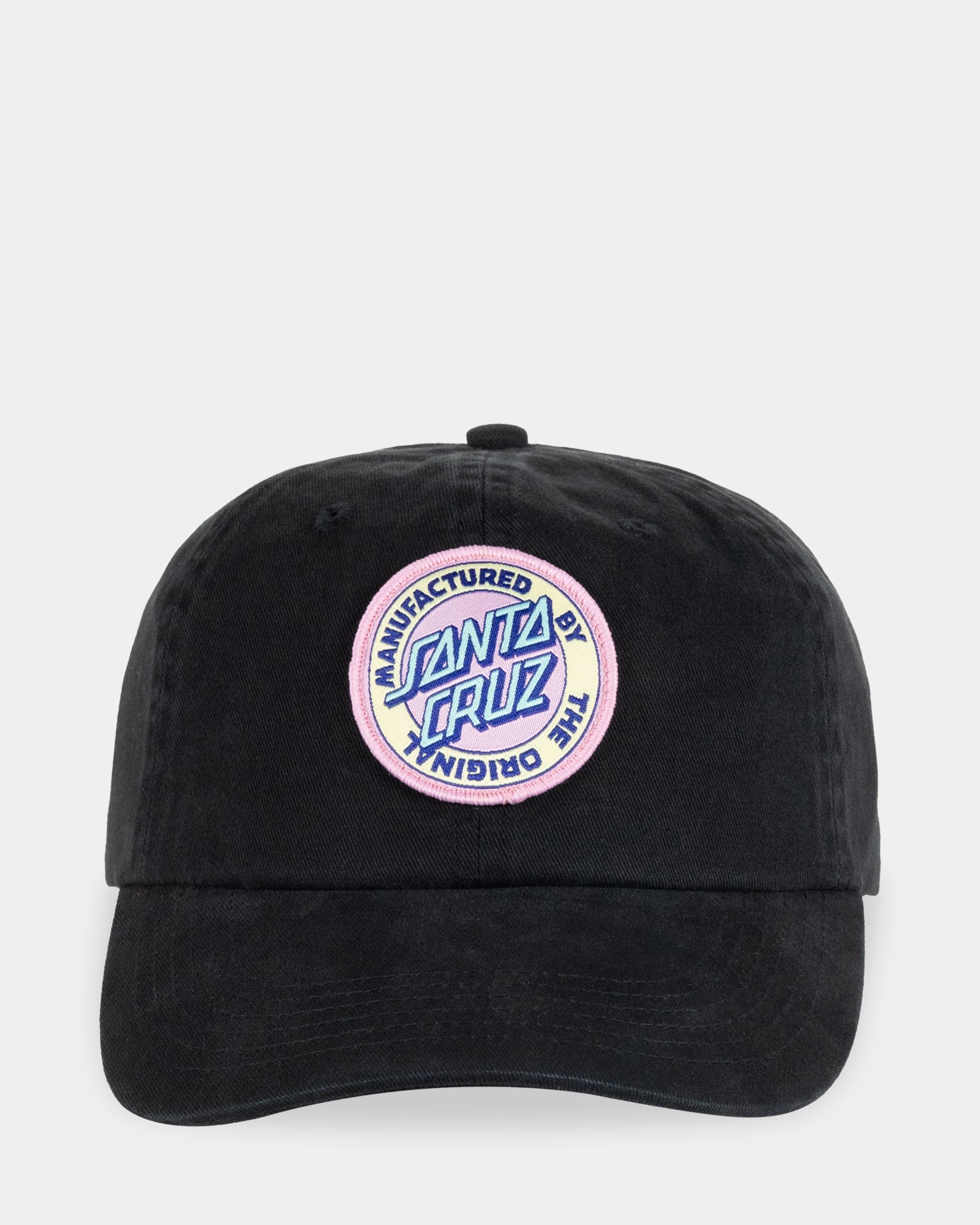 Santa Cruz Cap Ranger MFG Black Adjustable Cotton Dad Hat