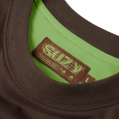 Suzyology Piping T Shirt — Brown