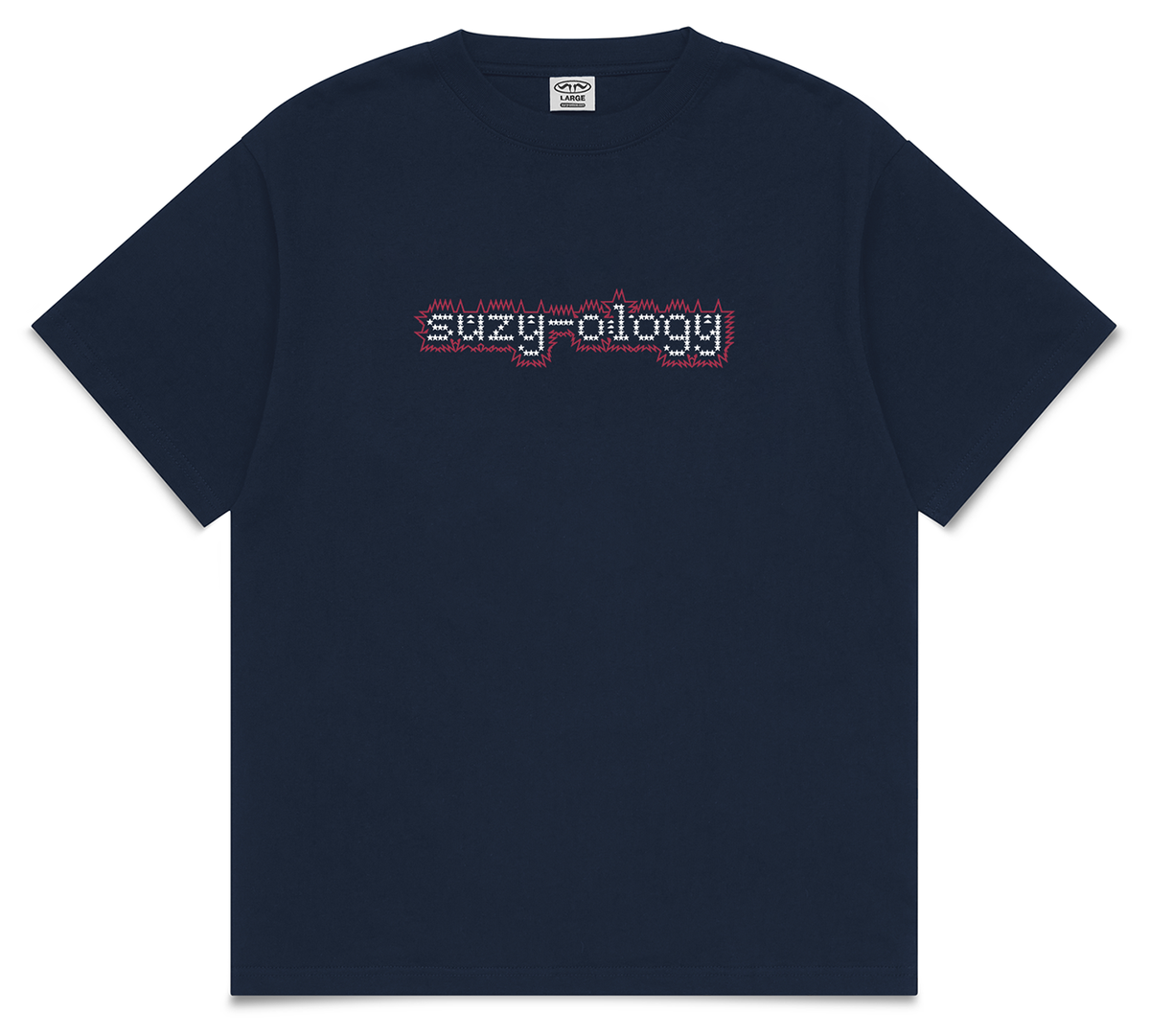 Suzyology Spike T Shirt — Navy