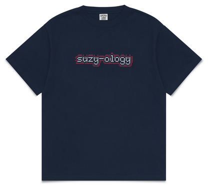 Suzyology Spike T Shirt — Navy