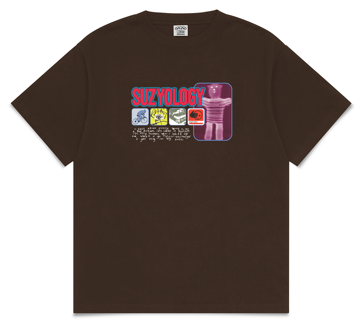 Suzyology Dream T Shirt — Brown