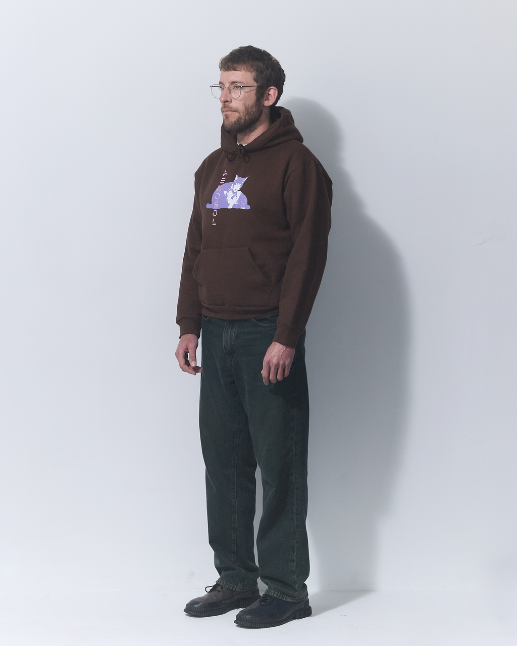 Aerosol Skateboards Tibbles Hoodie Brown
