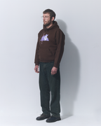 Aerosol Skateboards Tibbles Hoodie Brown
