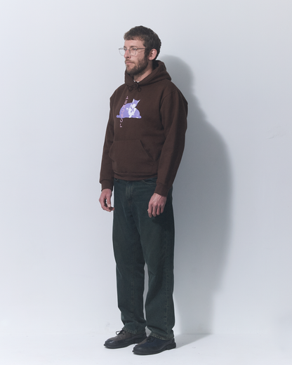 Aerosol Skateboards Tibbles Hoodie Brown