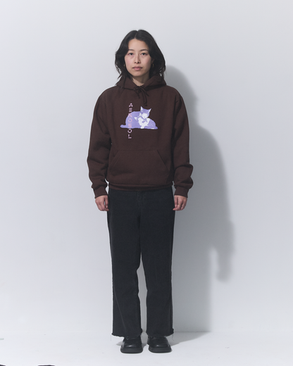 Aerosol Skateboards Tibbles Hoodie Brown