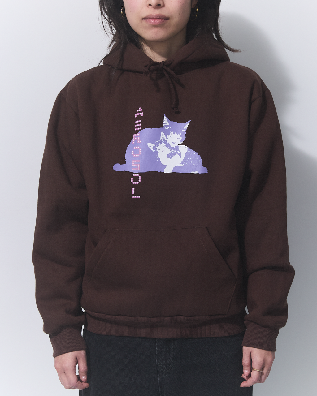 Aerosol Skateboards Tibbles Hoodie Brown