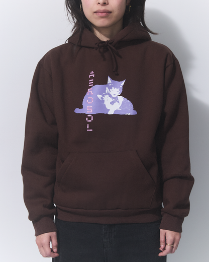 Aerosol Skateboards Tibbles Hoodie Brown