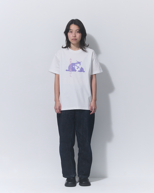 Aerosol Skateboards Tibbles Tee White