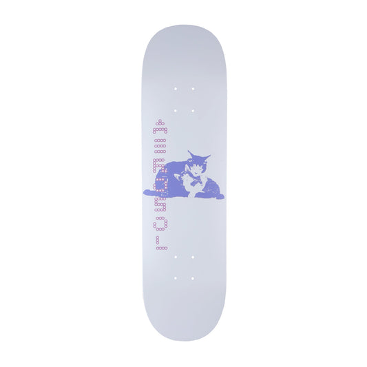 Aerosol Skateboards Tibbles Deck White