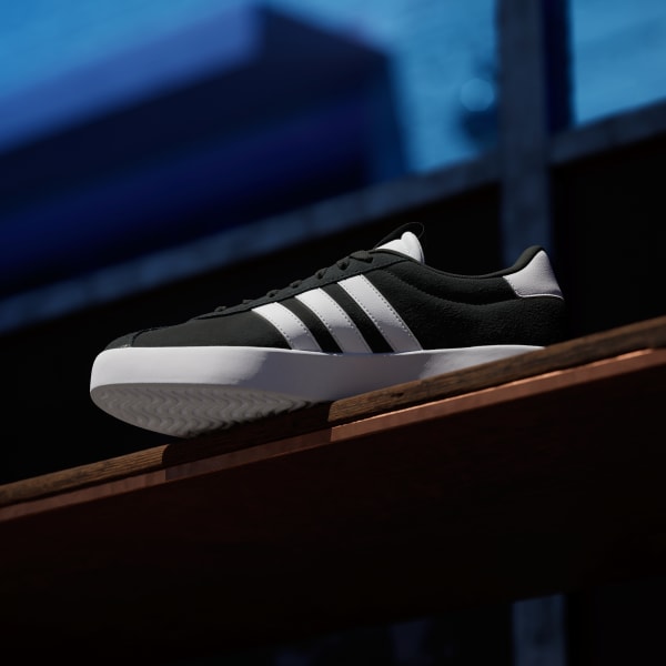 Adidas Shoes VL COURT 3.0 Black White Gold US Size Skate Sneakers