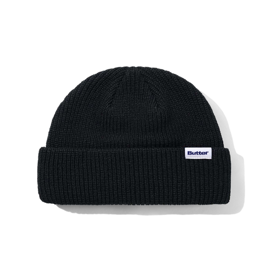 Butter Goods Wharfie Beanie Black