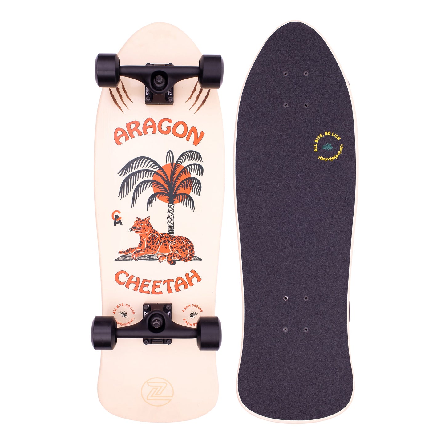 Z-Flex Skateboards Aragon Cheetah 80's Frog