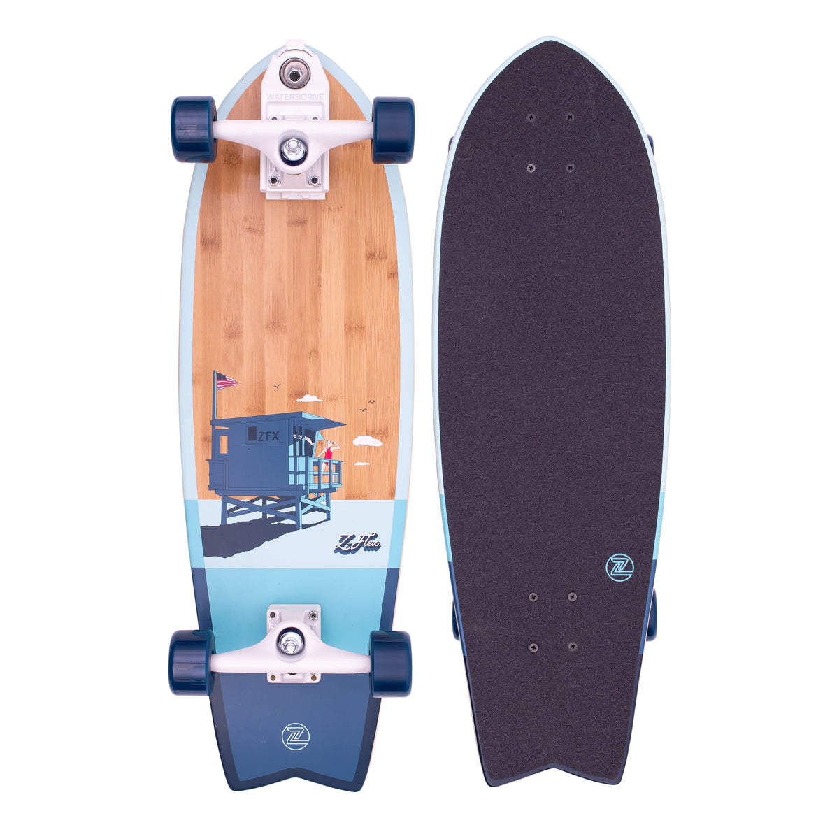 Bamboo Surfskate Fish