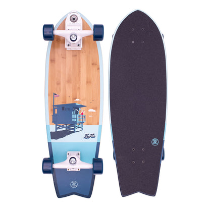 Z-Flex Skateboards Bamboo Surfskate Fish
