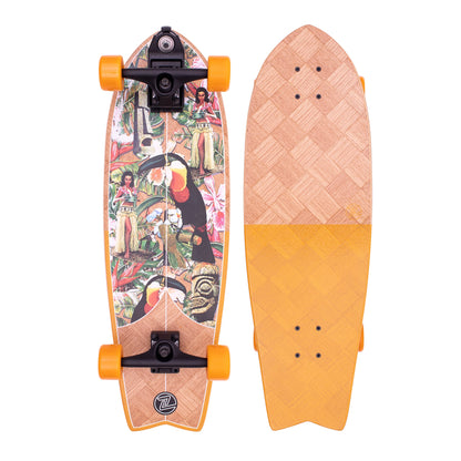 Z-Flex Skateboards Banana Train Surfskate Fish