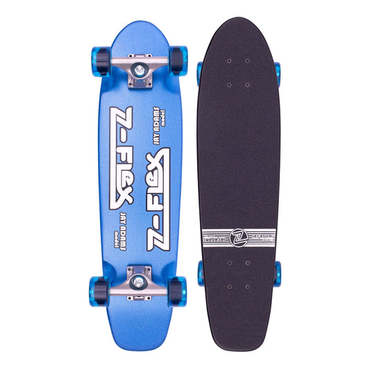 Z-Flex Skateboards Metal Flake Blue 29" Cruiser