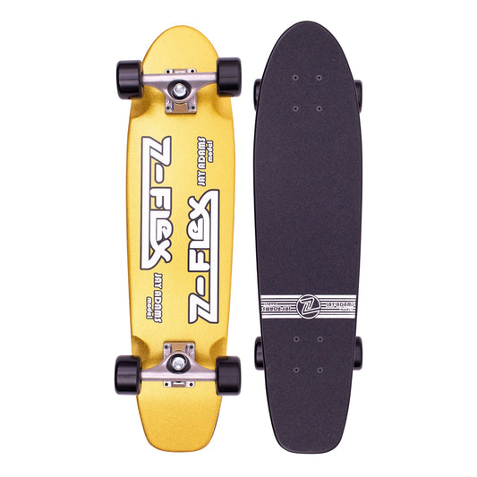 Z-Flex Skateboards Metal Flake Gold 29" Cruiser