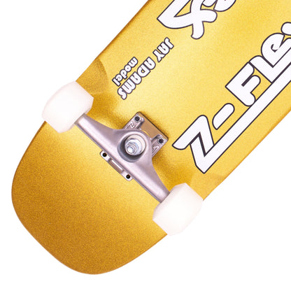 Z-Flex Skateboards Metal Flake Pool Gold 9.5