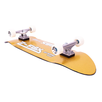 Z-Flex Skateboards Metal Flake Pool Gold 9.5