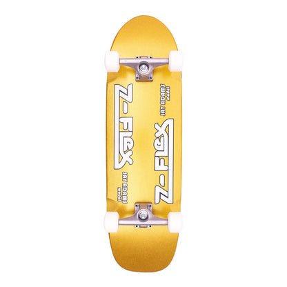 Z-Flex Skateboards Metal Flake Pool Gold 9.5