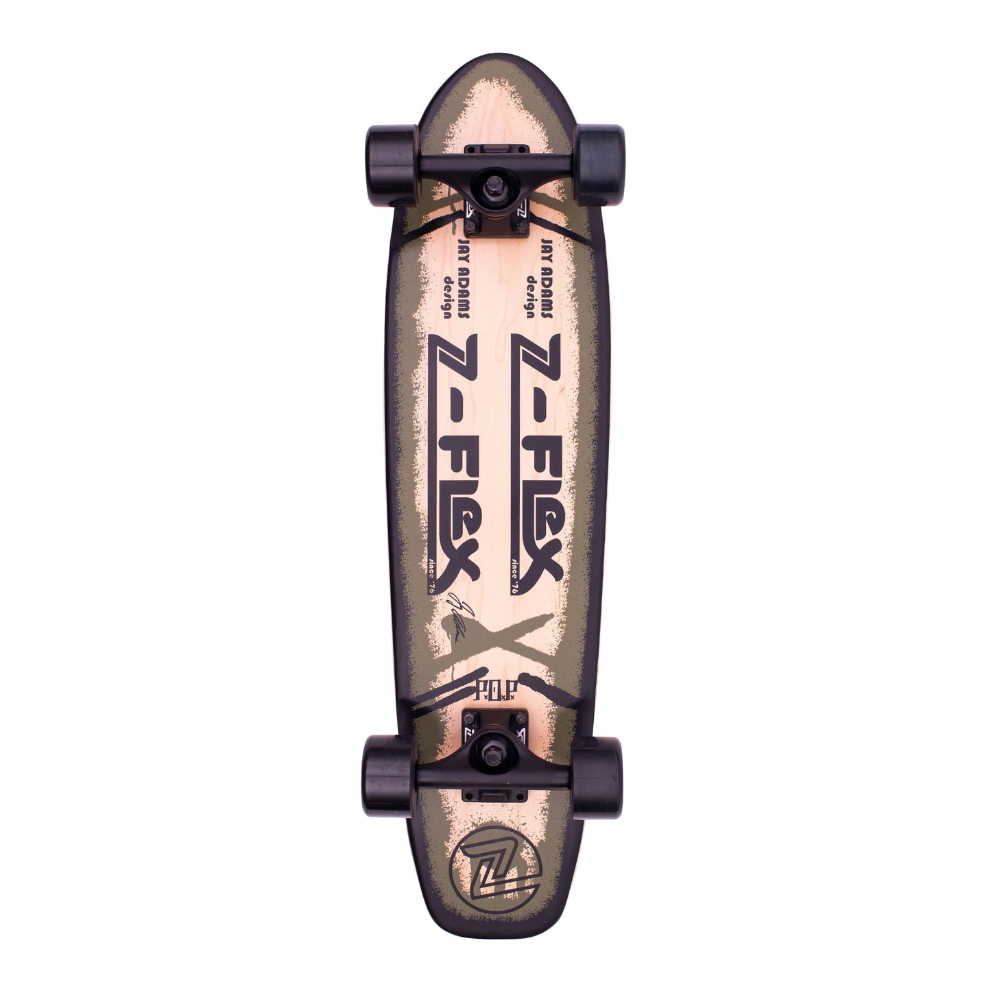 Z-Flex Skateboards P.O.P 29" Olive